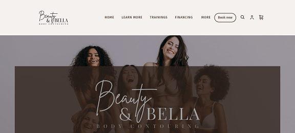Design body contouring website, spa, makeup, salon website by John_reeed